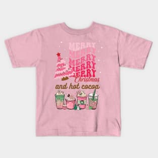Merry Cocoa Christmas Delicacies Kids T-Shirt